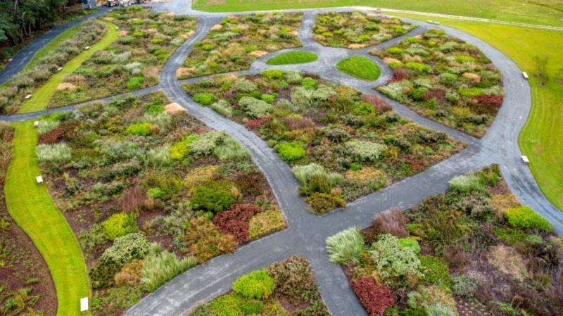 An aerial view shows Delaware Botanic Gardens in September. SUBMITTED PHOTO